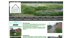 Desktop Screenshot of ferienhof-wilbrand.de